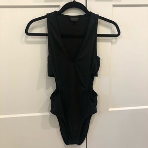 TopShop Bodysuit with opening on sides | Size 2